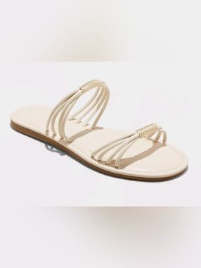 NEW Universal Thread Women's Aura Two Band Slide Sandals  Size 9